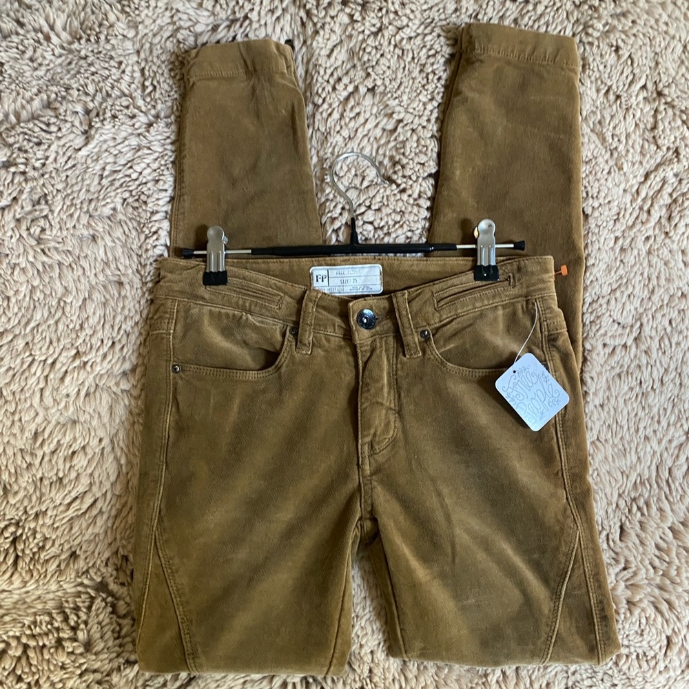 Free People Pants Super Soft Neutral Color size 25